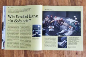 Wie flexibel kann ein Sofa sein? Designer über den Entwurf eines flexiblen Sofas.
